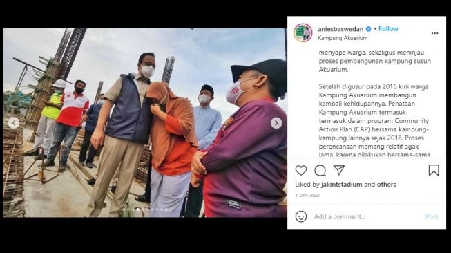 Kunjungi Kampung Akuarium, Anies: Warga Bangun Kembali Kehidup