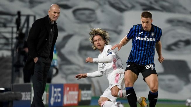 Real Madrid Bantai Atalanta, Zidane Puji Luka Modric Setinggi Langit