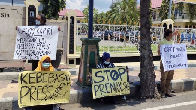 Wartawan Situbondo Kecam Premanisme Pengawal Menteri Kelautan dan Perikanan