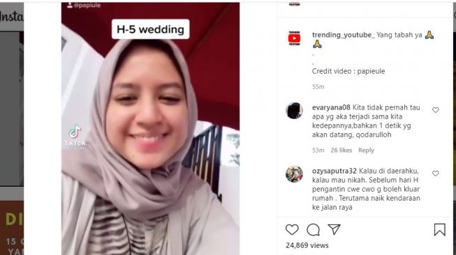 Viral kisah haru wanita dan seorang dokter.[Instagram/@trending_youtube]