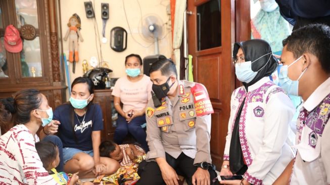 Bocah Korban Penganiayaan Pria Biadab yang Viral di Medsos Dijemput Polisi