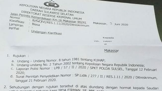 Fakta-fakta Kasus Raibnya Uang Rp 400 Juta, Ternyata Utang Piutang