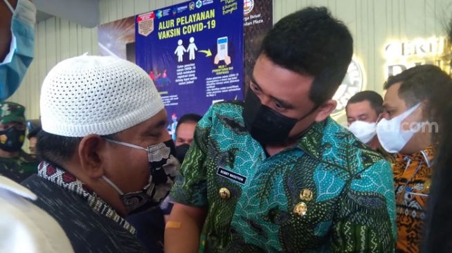 Tinjau Vaksinasi Disabilitas, Begini Kata Wali Kota Bobby Nasution