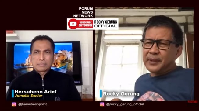 Rocky Gerung tanggapi Tim bulutangkis Indonesia yang harus WO dari All England (Youtube)