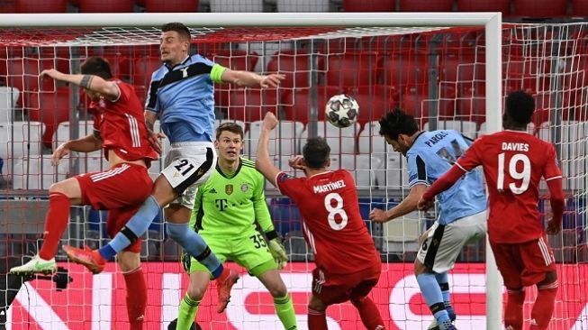 Menang 2-1, Bayern Munich Singkirkan Lazio dari Liga Champions