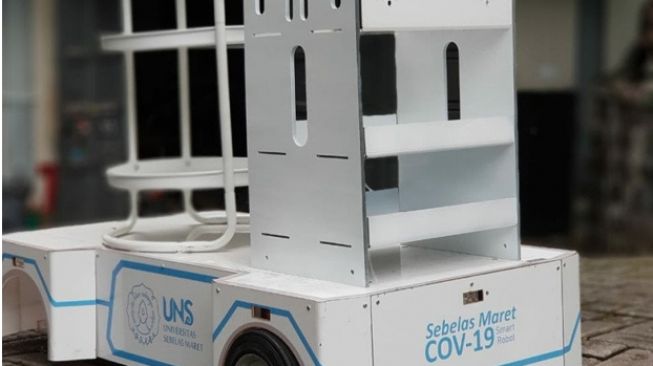 Wow Keren! UNS Kembangkan Robot Bisa Melayani Pasien COVID-19