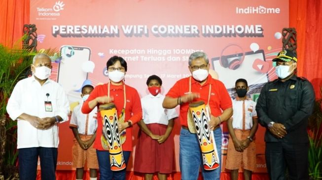 Pemerataan Akses Internet, Telkom Gelar IndiHome Wonderful Papua