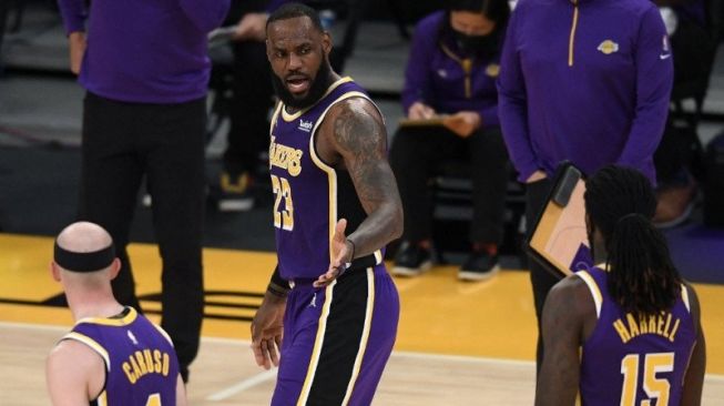 Rekap Hasil NBA: Borong 50 Poin, LeBron James Bawa Lakers Tekuk Wizards