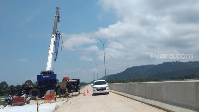 Pembebasan Lahan Tol Pekanbaru-Bangkinang Tersisa 750 Meter
