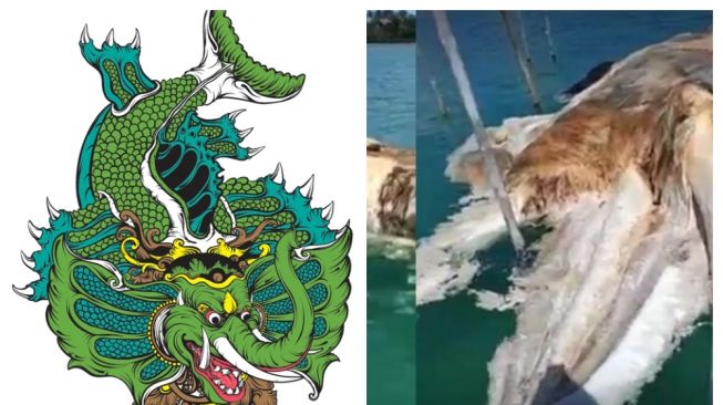 Legenda Gajah Mina, Monster Laut Setengah Gajah dan Ikan di Natuna