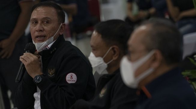 Ketua Umum PSSI, Mochamad Iriawan. [ANTARA FOTO/Aditya Pradana Putra]