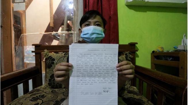 Pesan Haru dari Anak untuk Penumpang Taksi Online Ayahnya