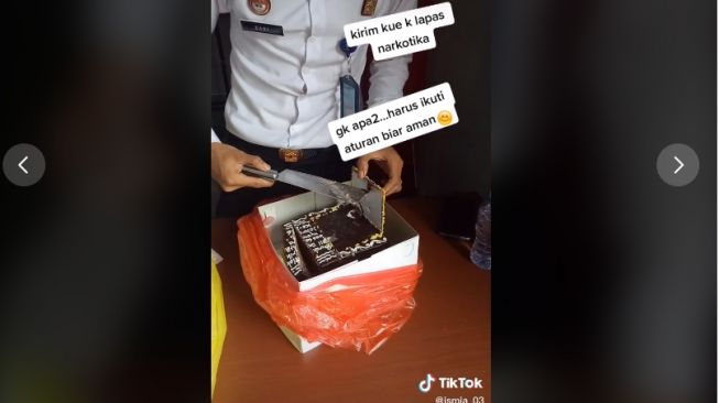 Viral Video Kirim Kue Ultah ke Lapas, Aksi Petugas Disorot