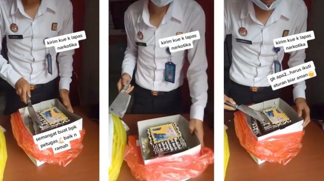 Viral! Kirim Kue Ultah ke Lapas, Endingnya Bikin Pengirim Ngelus Dada