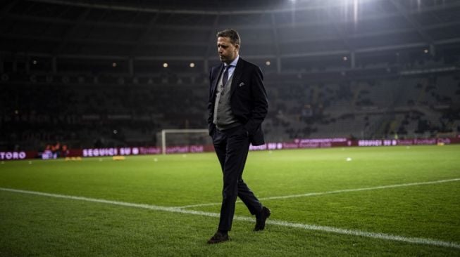 Direktur Olahraga Juventus, Fabio Paratici. [MARCO BERTORELLO / AFP]