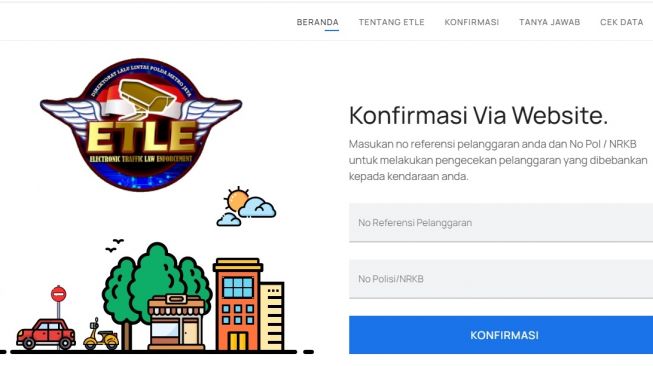 Cek Tilang Elektronik untuk Jakarta, Surabaya dan Semarang