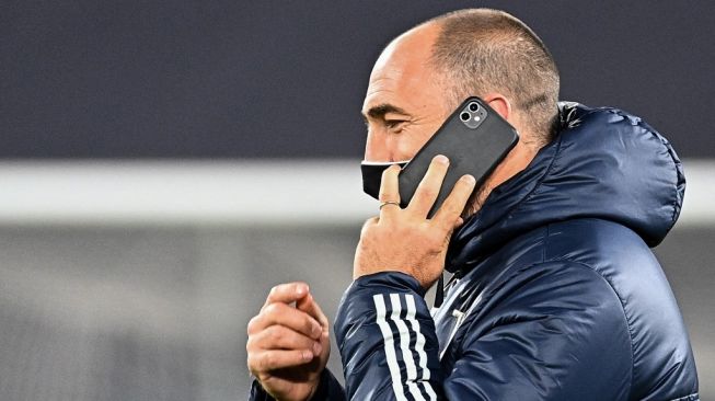 Asisten pelatih Juventus yang juga mantan pemain Bianconeri, Igor Tudor. [VINCENZO PINTO / AFP]