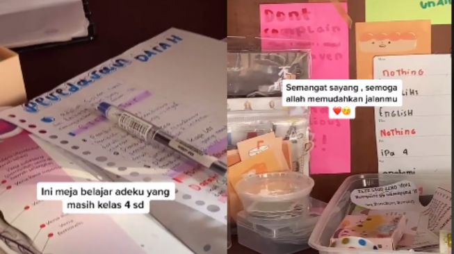 Cita-cita Jadi Dokter, Isi Meja Belajar Bocah Kelas 4 SD Ini Bikin Kagum