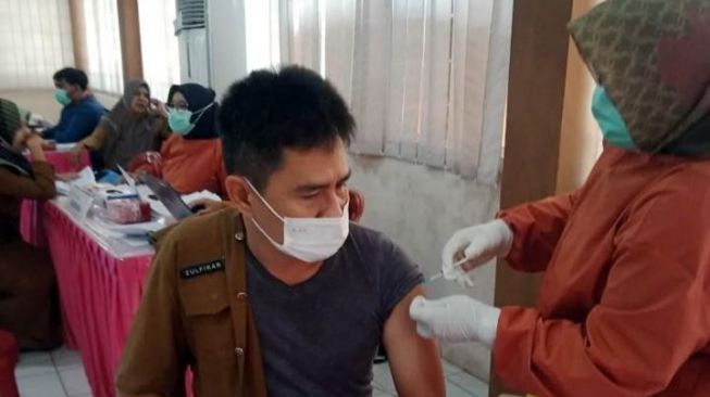 Vaksin ke 2 di Lampung Selatan di Laksanakan