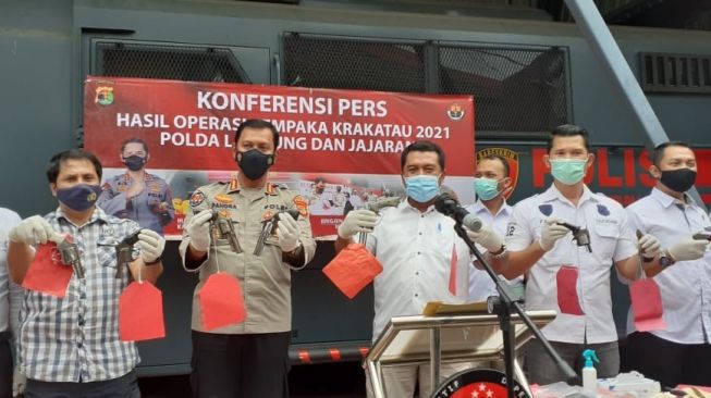 Polda Lampung Tangkap 806 Tersangka dalam Operasi Cempaka