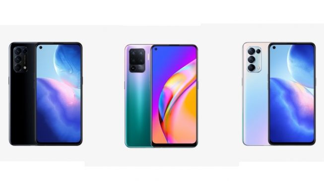 Beda Spesifikasi Oppo Reno5 F, Reno5, dan Reno5 5G