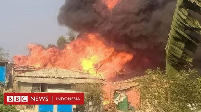 Kebakaran di Kamp Pengungsi Rohingya: Orang-orang Terbakar di Depan Saya