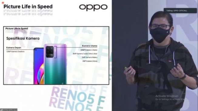 Oppo Reno5 F. [Screenshot/Dicky Prastya]