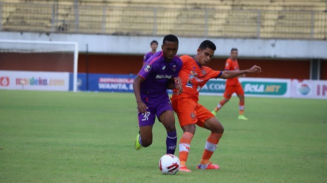 Pertandingan Persiraja Banda Aceh kontra Persita Tangerang (dok. Persita)