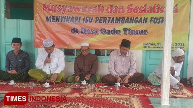 Tolak Penambangan Fosfat Sumenep, Istikharah Kiai: Berdampak Pada Ekologis