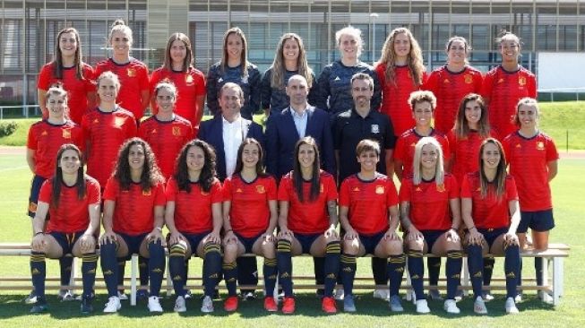 Spain Women's National Team.  (CARMELO RUBIO / RFEF / AFP)