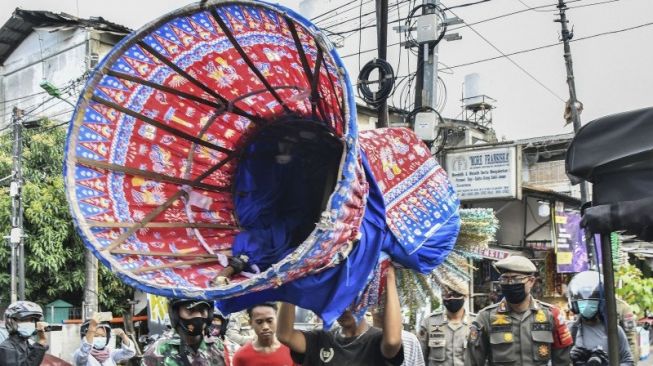 Ondel-ondel Jalanan Ditertibkan, Wagub Riza: Menjaga Keluhuran Budaya