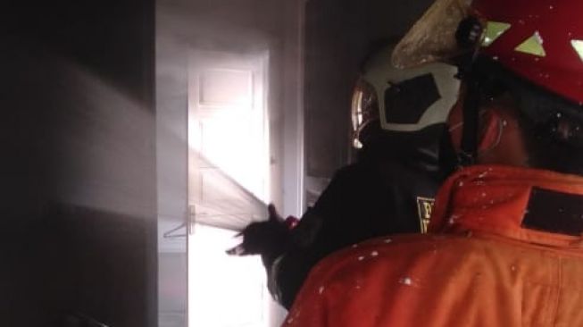 Tabung Gas 3 Kg Bocor, Dapur Rumah di Jatiluhur Ludes Dilalap Si Jago Merah