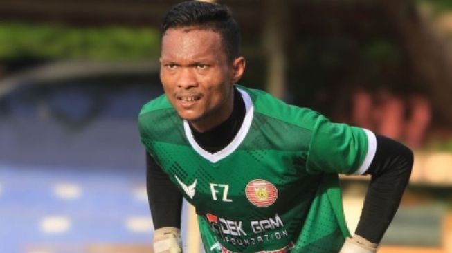 Usai Lakukan Tendangan Kungfu ke Pemain Persita, Kiper Persiraja Minta Maaf