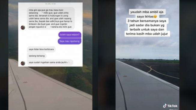 Ngaku Dijodohkan, Pacar Wanita Ini Ternyata Selingkuh (tiktok.com/@bbyica)