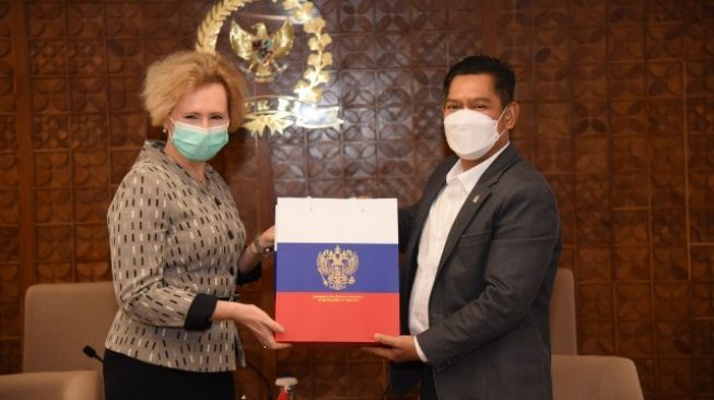 Terima Kunjungan Dubes Rusia, DPR Dukung Kerja Sama Vaksin