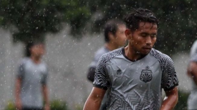 Pemain Bhayangkara FC Andik Vermansah (HO/Bhayangkarasolofc.id)