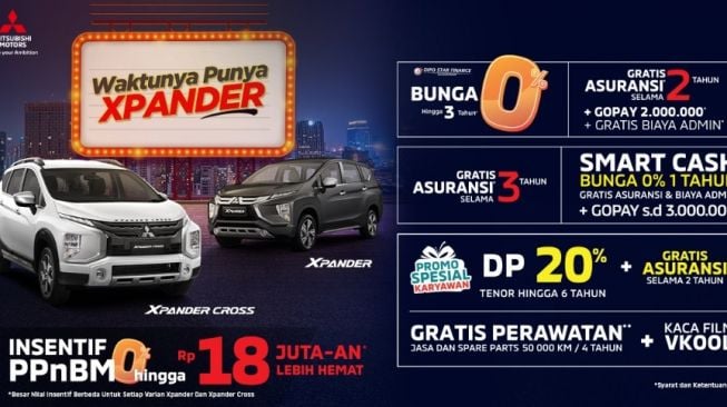 Ingin Ganti Mobil? Ini Promo Penjualan Menarik Mitsubishi Motors Maret 2021