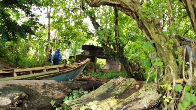 Bekas kamp penjajah Jepang di Pulau Kemaro [istimewa]