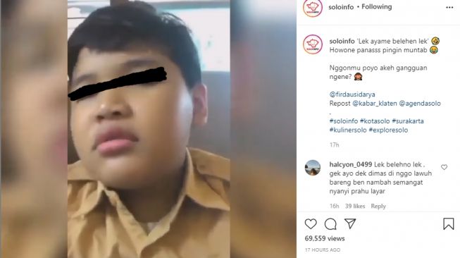 Kesal Tugas Videonya Diganggu Suara Ayam, Ekspresi Bocah Ini Bikin Ngakak