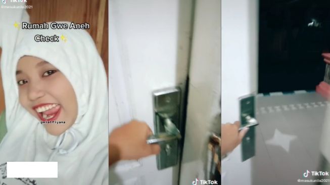 Viral Gadis Ngaku Tinggal di Rumah Aneh: Pintu Gue Dimaki Banyak Orang