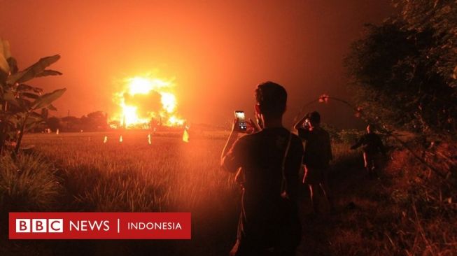 Kebakaran Kilang Minyak Pertamina di Balongan, 20 Orang Dibawa ke RS