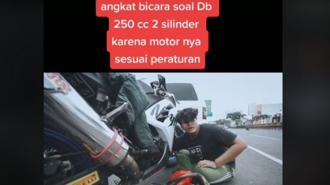 Curhat pemotor kena tilang knalpot bising (TikTOk)