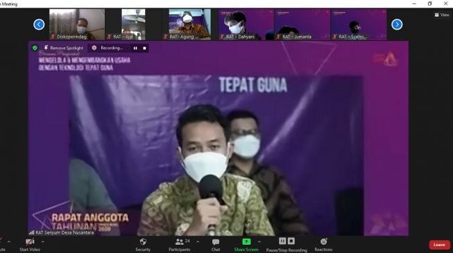 Koperasi SDN Gelar Rapat Anggota Tahunan Secara Daring