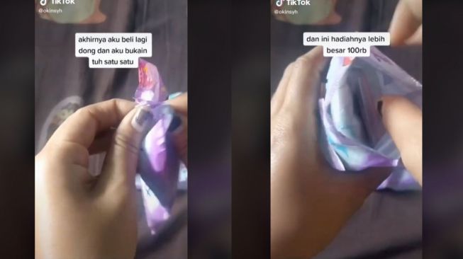 Ada Rumor Berhadiah Uang, Aksi Pria Borong Pembalut Ini Bikin Tepuk Jidat