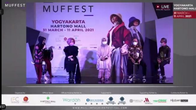 Konferensi Pers MUFFEST 2021 di Hartono Mall Yogyakarta (tangkap layar Zoom)