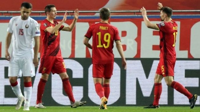 Kualifikasi Piala Dunia 2022: Belgia Babat Habis Belarusia 8-0