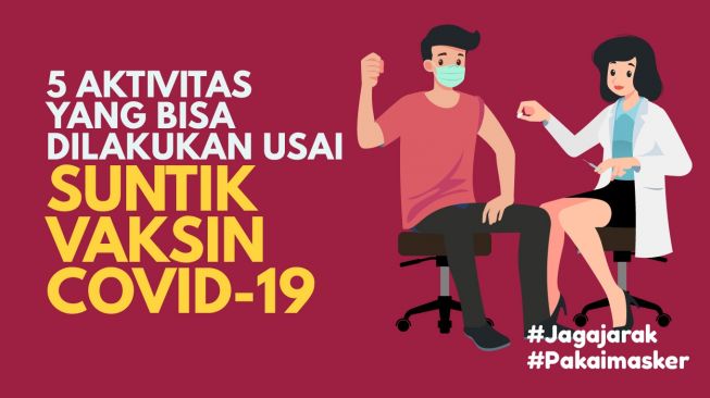 Menurut pedoman dari Pusat Pengendalian dan Pencegahan Penyakit (CDC), orang yang suntik vaksin Covid-19 bisa melakukan beberapa aktivitas tertentu yang sebelumnya dibatasi.