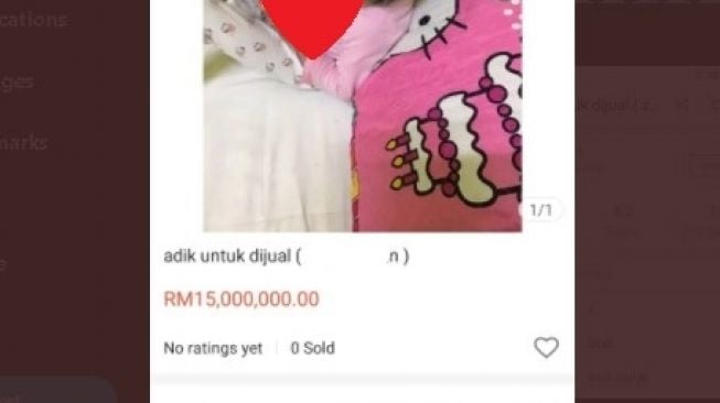 Kelewatan, Kakak Jual Adik Kecilnya di Toko Online Gara-gara Kesal