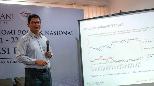 Survei Nasional SMRC: 30 Persen Warga Nilai Kondisi Politik Indonesia Baik