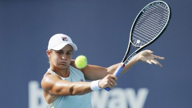 Gasak Unggulan Lima, Ashleigh Barty Melaju ke Final Miami Open